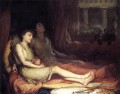 Le sommeil et la mort de son demi frère JW femme grecque John William Waterhouse